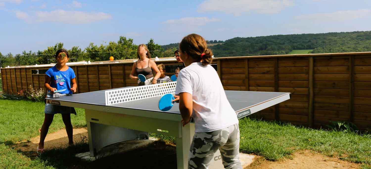 aire de jeux du camping