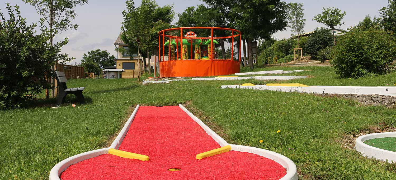 mini golf camping